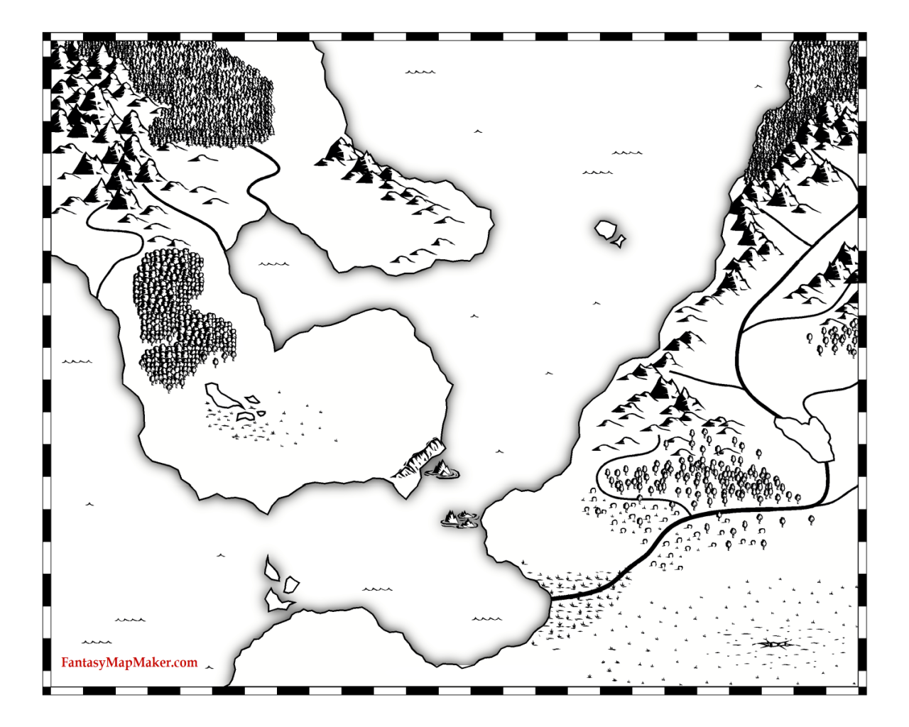 More Land Mass Outlines - Free Fantasy Maps More Land Mass Outlines - Free Fantasy Maps